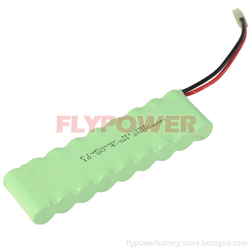 10.8V 4/5A2000mAh Ni-MH High Power Rechargeable Battery Pack for Airsoft Gun (9S of FH-4/5A2000P)